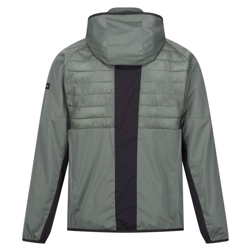 Veste hybride ANDRESON PRO Homme (Vert kaki / Cendre)