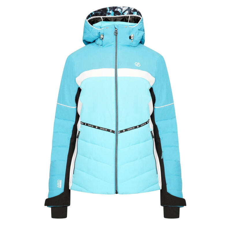 Blouson de ski CONVEYED Femme (Bleu rivière / Bleu capri)