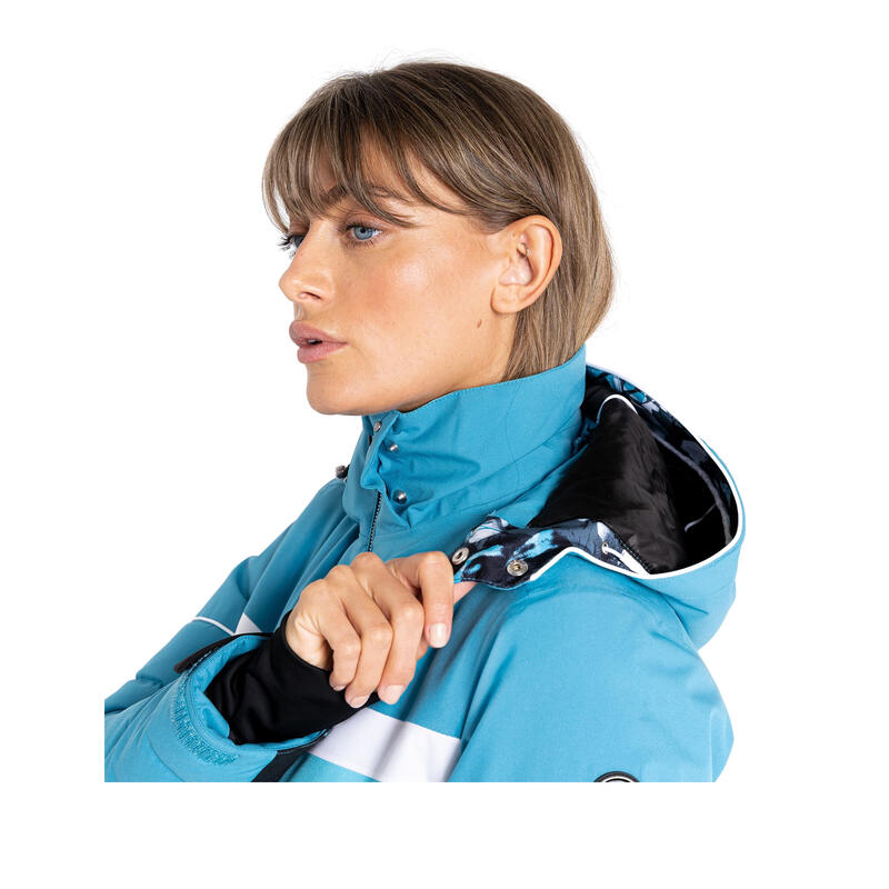 Blouson de ski CONVEYED Femme (Bleu rivière / Bleu capri)