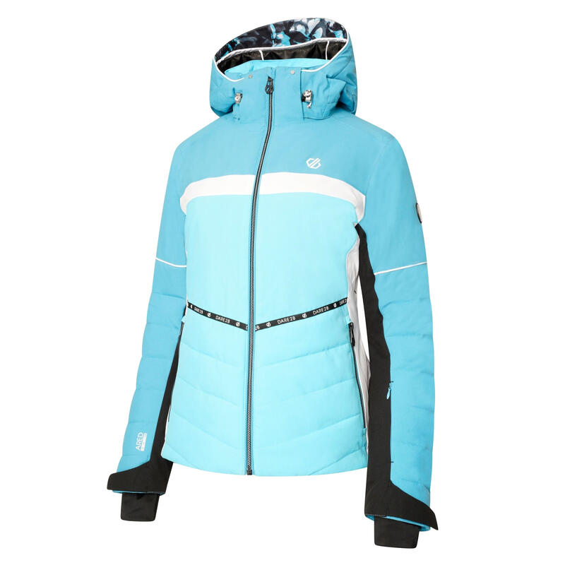 Blouson de ski CONVEYED Femme (Bleu rivière / Bleu capri)