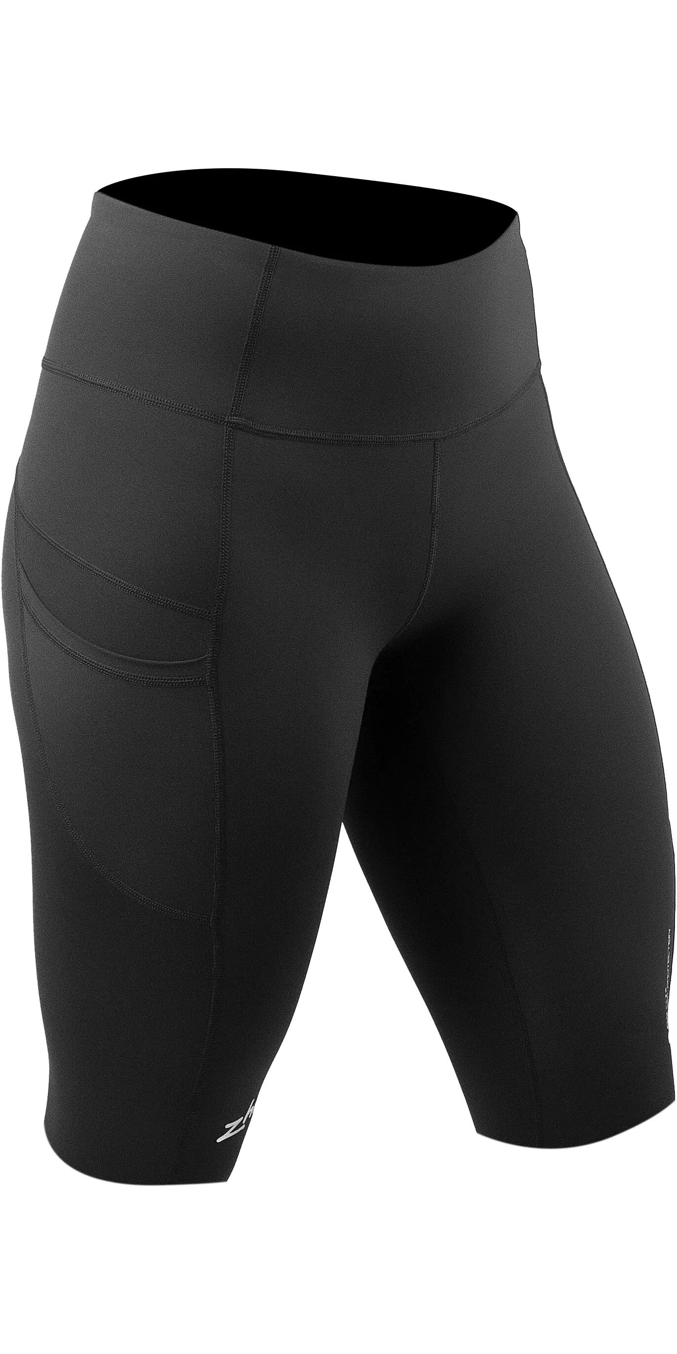 2024 Short Eco Spandex Femme - Noir 2/3