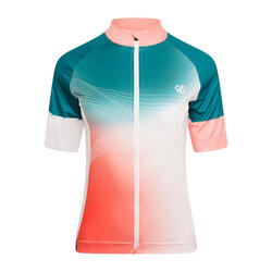 Dames Stimulus AEP Full Zip Fietstrui (Fortuin Groen)