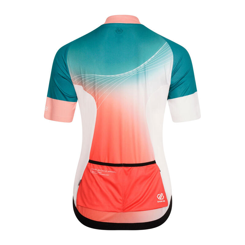 Jersey de Ciclismo Stimulus de AEP para Mujer Verde Fortuna