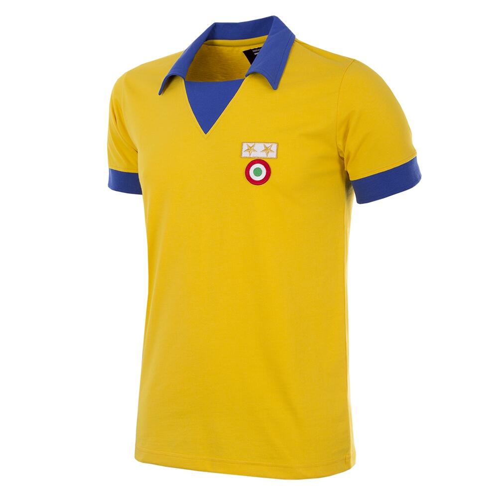 COPA FOOTBALL Retro Voetbalshirt - Heren - Juventus FC 1983 - 84 UEFA Cup - Uitshirt - Geel