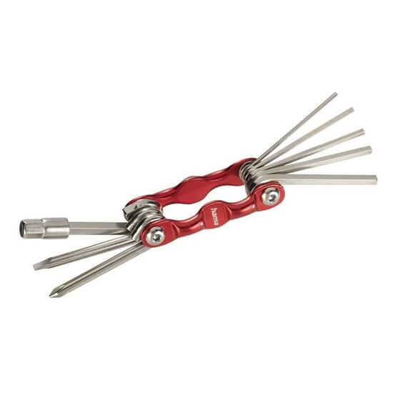 HAMA Fahrrad-Mini-Faltwerkzeug 9-teilig