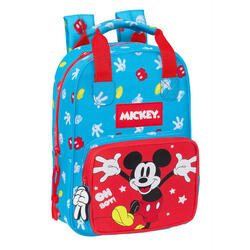 Mochila Escolar Mickey Mouse Clubhouse Fantastic Azul