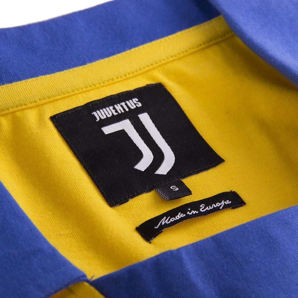 Retro Voetbalshirt - Heren - Juventus FC 1983 - 84 UEFA Cup - Uitshirt - Geel 5/7