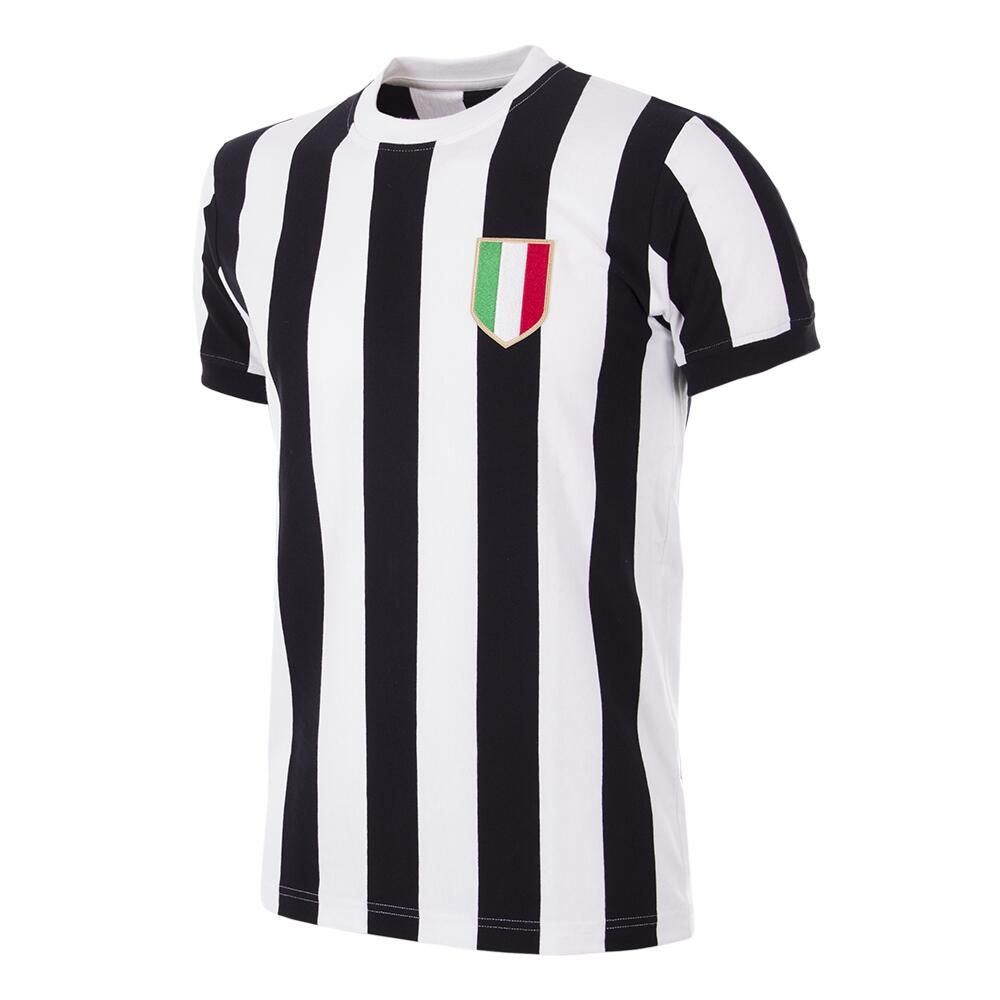 COPA FOOTBALL Retro Voetbalshirt - Heren - Juventus 1952 - 53 - Zwart - Wit