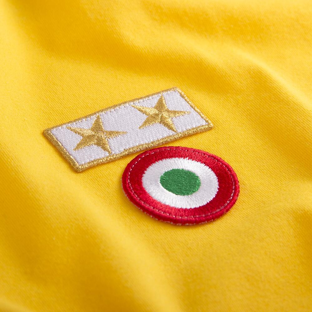 Retro Voetbalshirt - Heren - Juventus FC 1983 - 84 UEFA Cup - Uitshirt - Geel 4/7