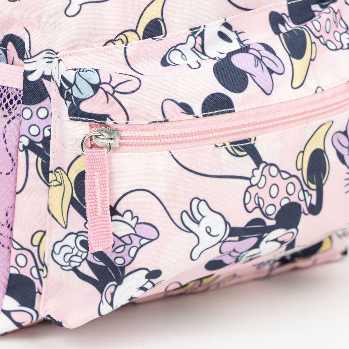 Mochila Infantil Minnie Mouse Rosa 5/5