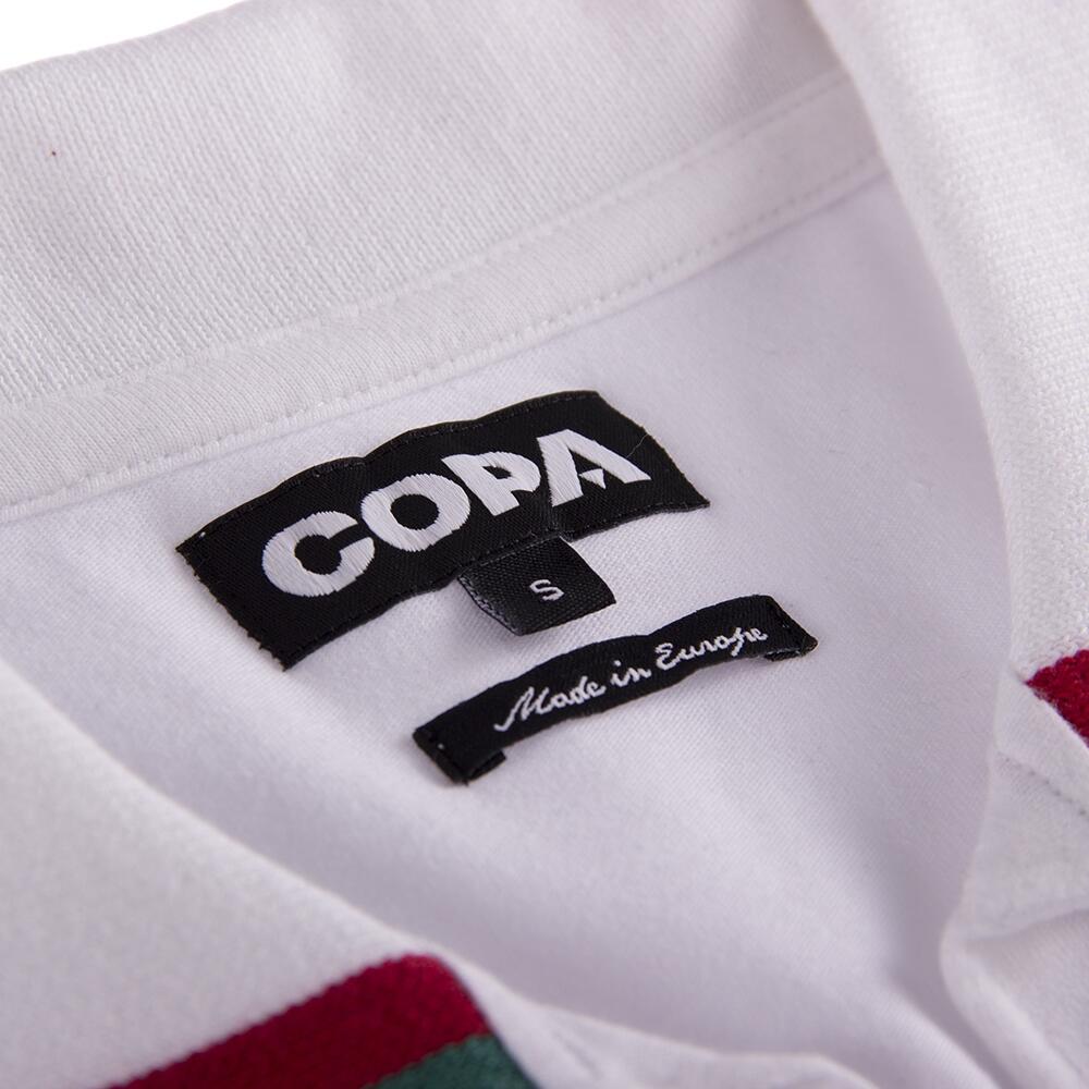 Camiseta de Fútbol Retro - Adulto - Portugal 1972 Visitante - Blanco 5/6