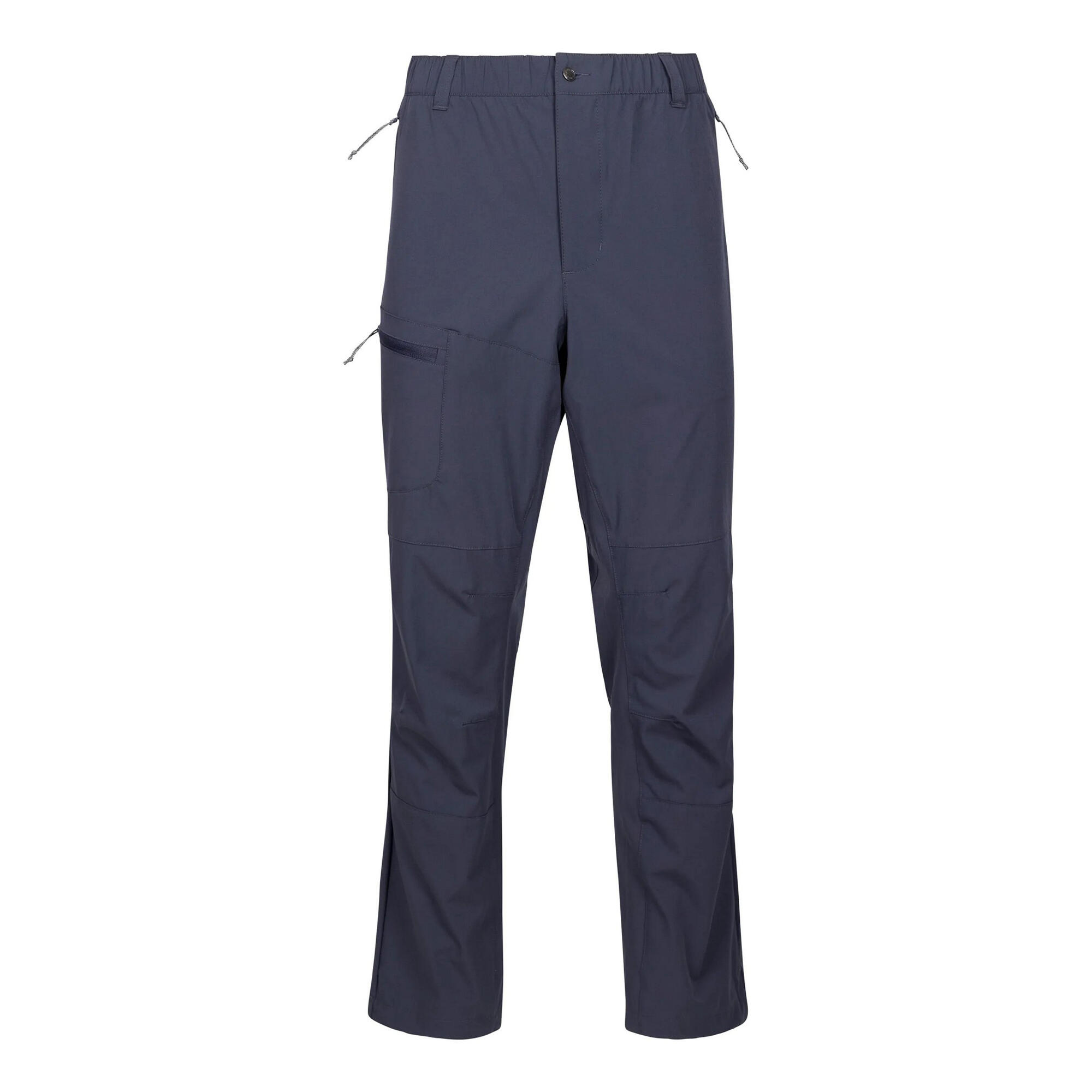 TRESPASS Mens Cherhill Walking Trousers (Dark Flint)
