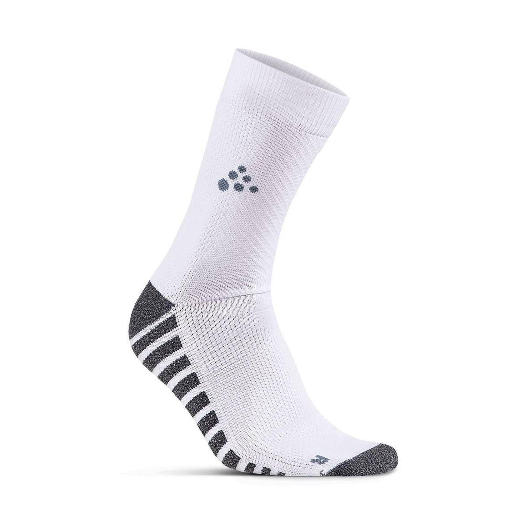 Craft - Chaussettes Craft Mi-longues Antidérapantes Progress Blanc - Chaussettes - Blanc - 34/36 - Decathlon