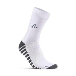 Chaussettes Craft mi-longues antidérapantes PROGRESS blanc