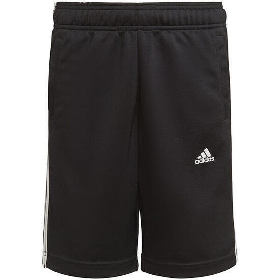 Short de Sport pour Enfants Adidas D2M 3 Stripes Noir