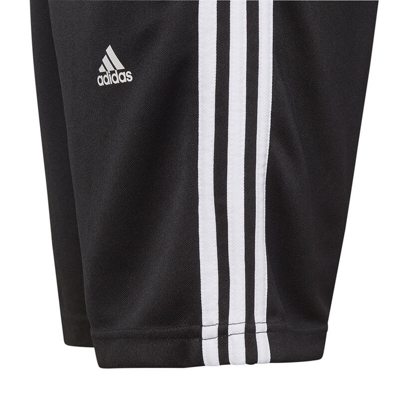 Pantaloni Scurți Sport pentru Copii Adidas  D2M 3 Stripes Negru