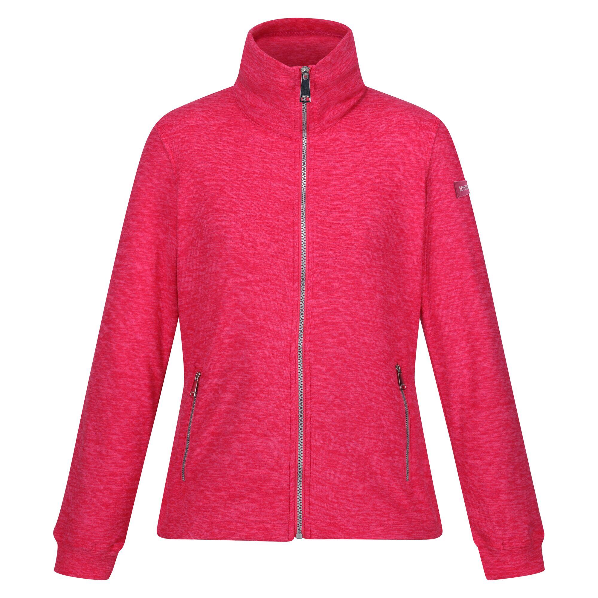 AZAELIA Women's fleece jacket (Hot pink)