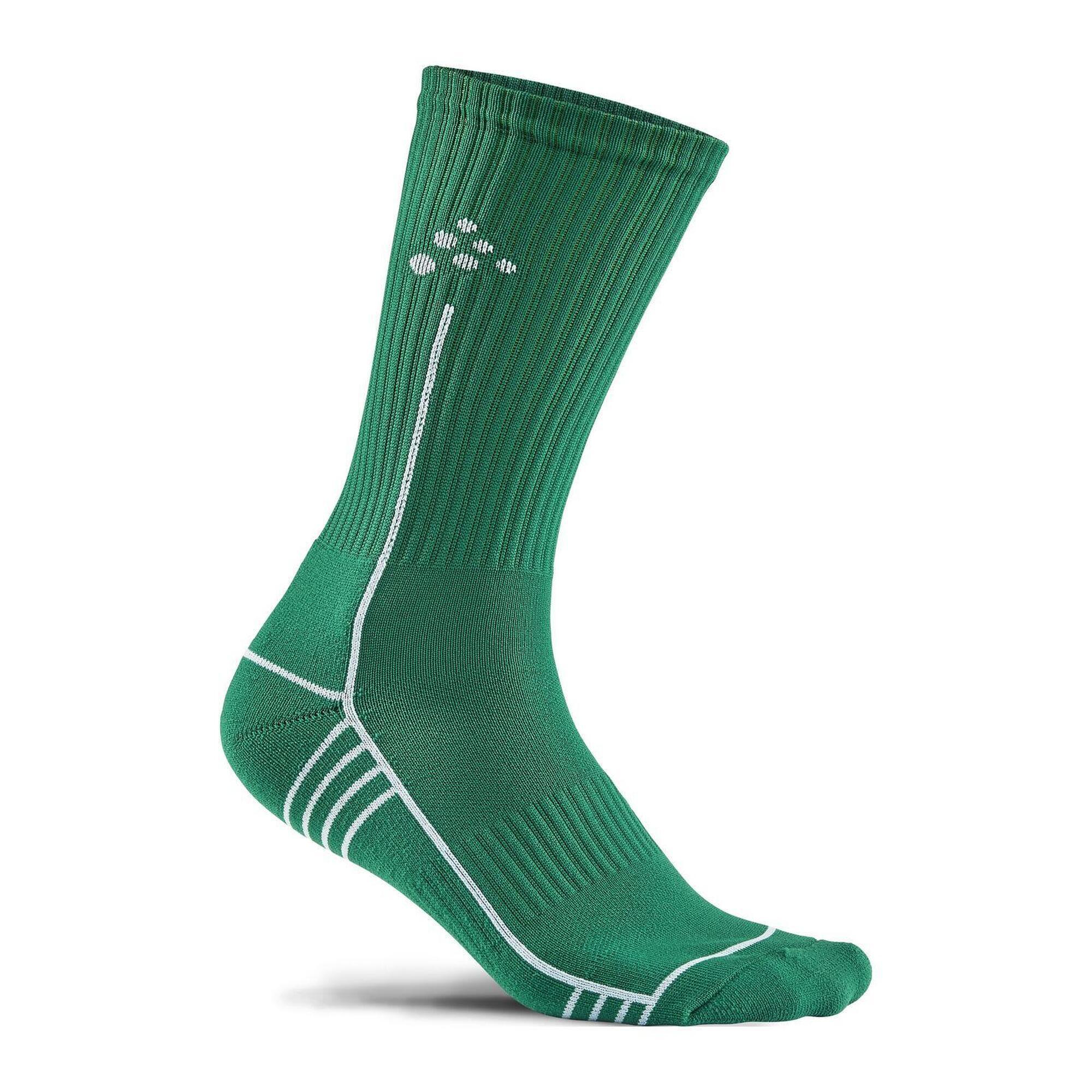 Craft - Chaussettes De Sport Craft Progress Team Green - Chaussettes - Vert - 31/33 - Decathlon
