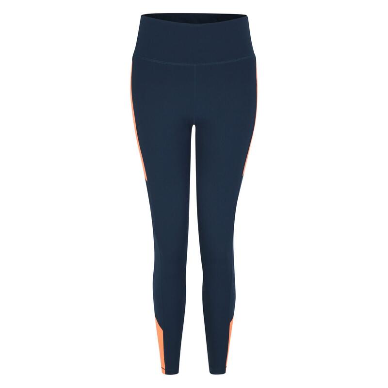 Regatta "Move II" Leggings für Damen Dunkel-Jeansblau/Orange