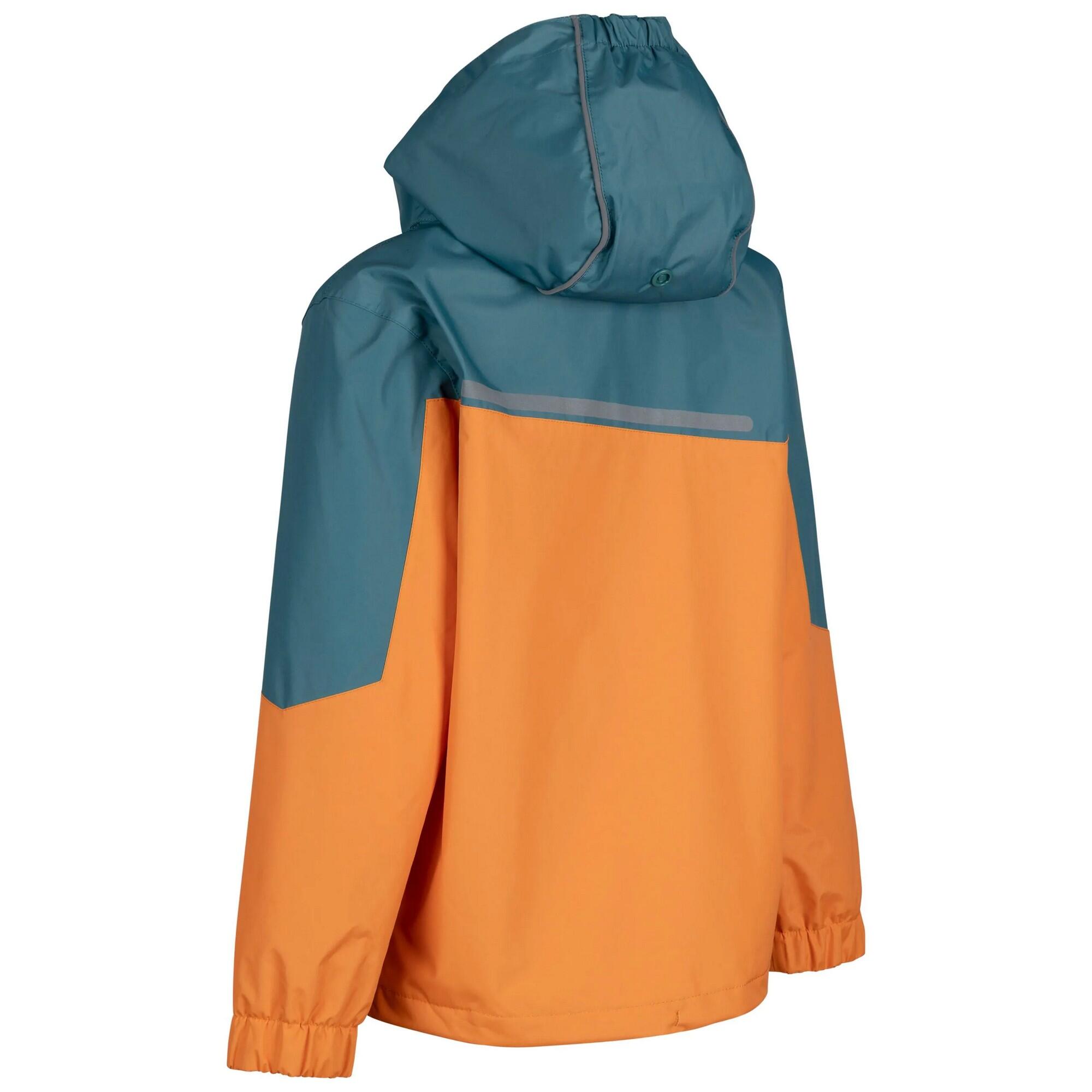 Veste Imperméable SUBMERGED Garçon (Orange / Épicéa) 2/5