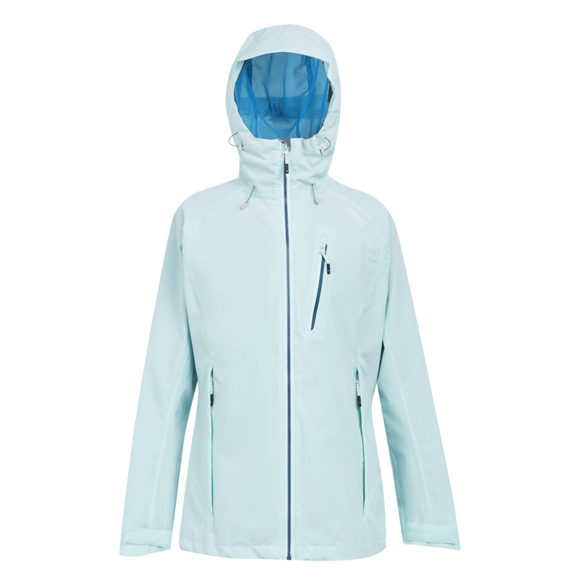 Women's BIRCHDALE waterproof jacket (faded turquoise)