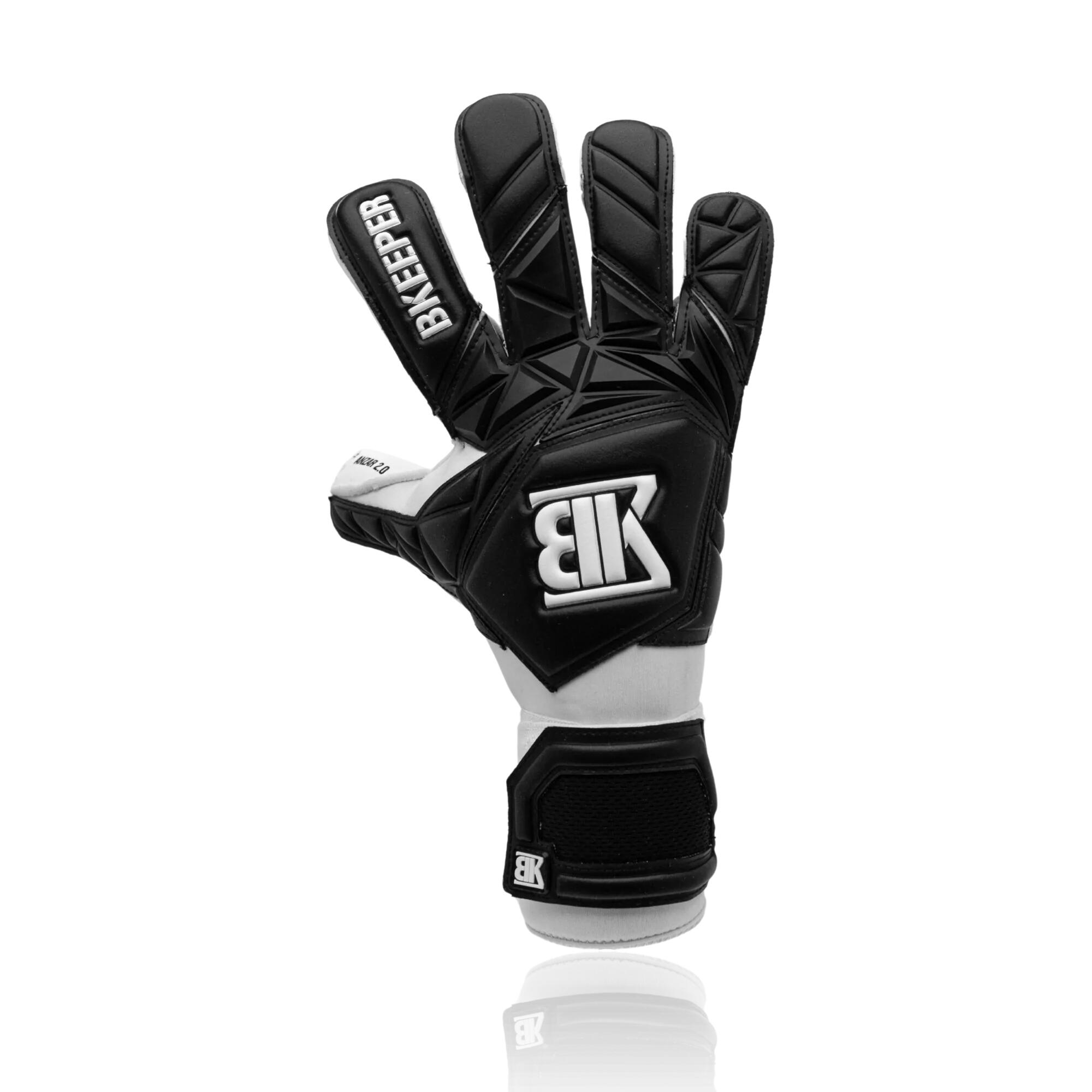 Gants de gardien de football adulte Anzar 2.0 Noir 3/8