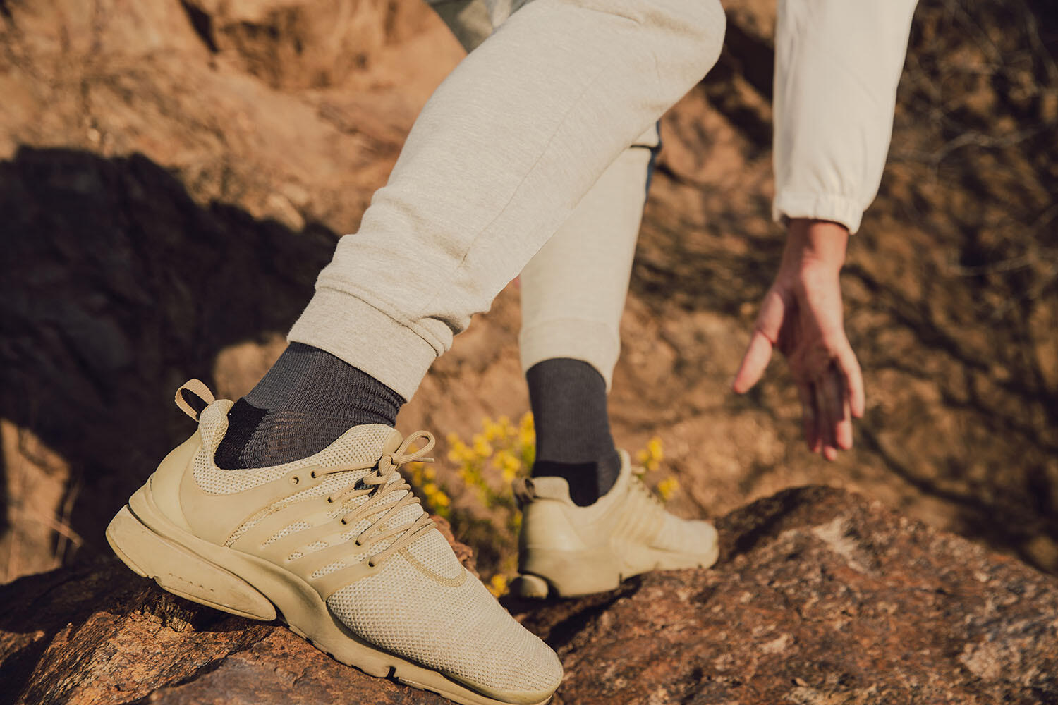Wandersocken Outdoorsocken Herren 3/4