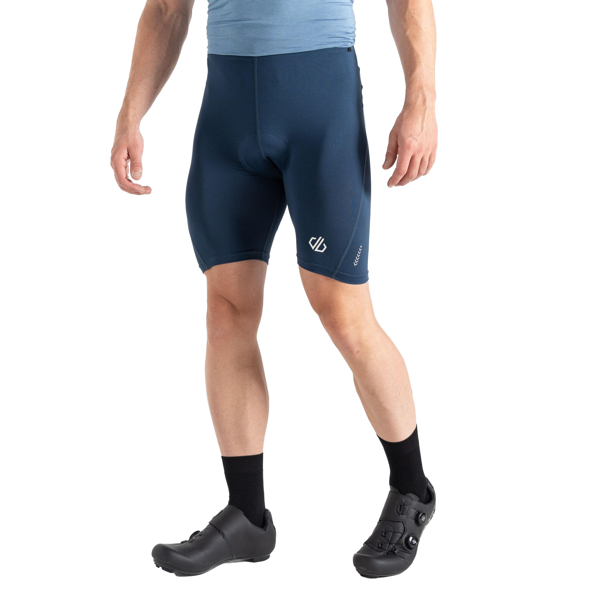 Mens Bold Short Cycling Pants (Moonlight Denim) 4/5