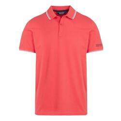 Polo TADEO Homme (Rouge ciel / Blanc)