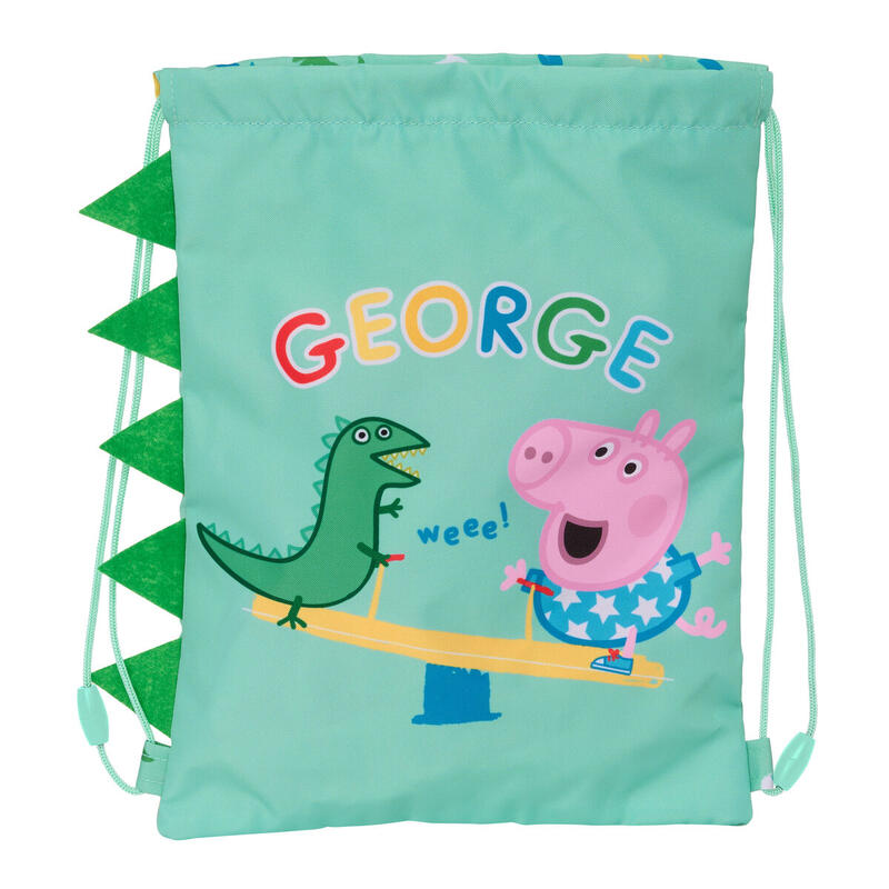 Bolsa Mochila con Cuerdas Peppa Pig George