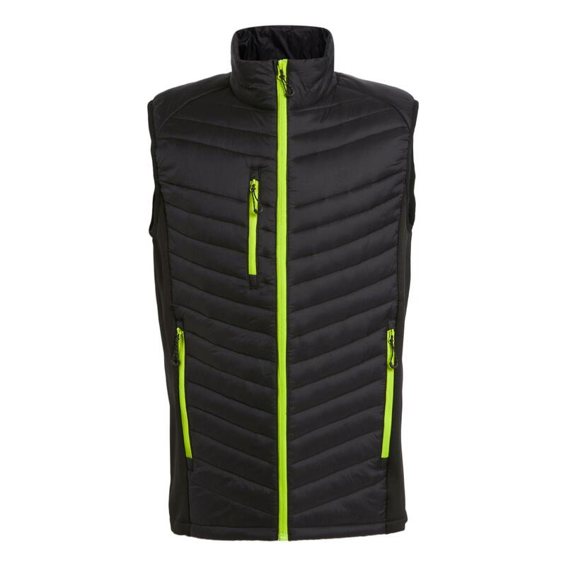 Veste sans manches NAVIGATE Homme (Noir / Vert citron)