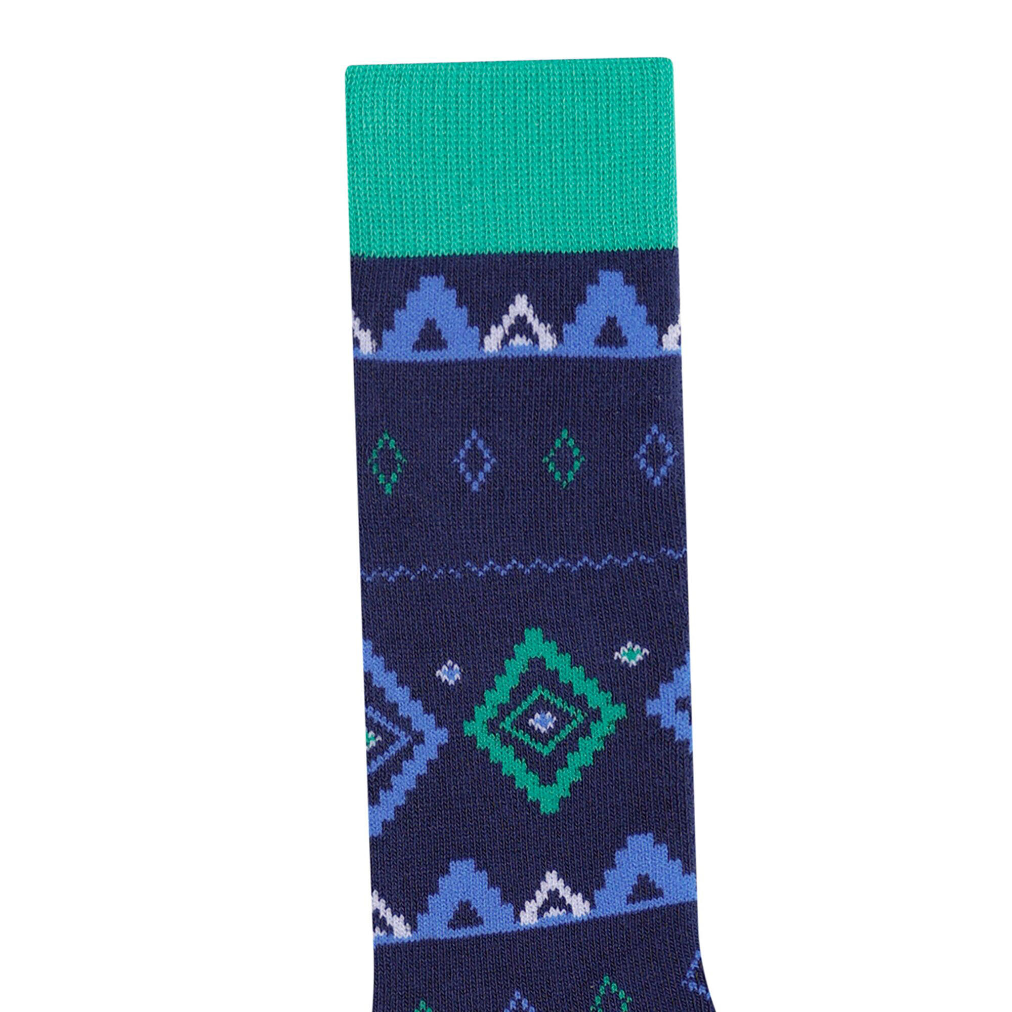 Calze Da Sci Isola Bella Bambini Dare 2B Verde Vivido Moonlight Denim 3/5