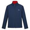 Heren Cera V Wind Resistant Soft Shell Jas (Maanlicht denim/gevaarlijk rood)