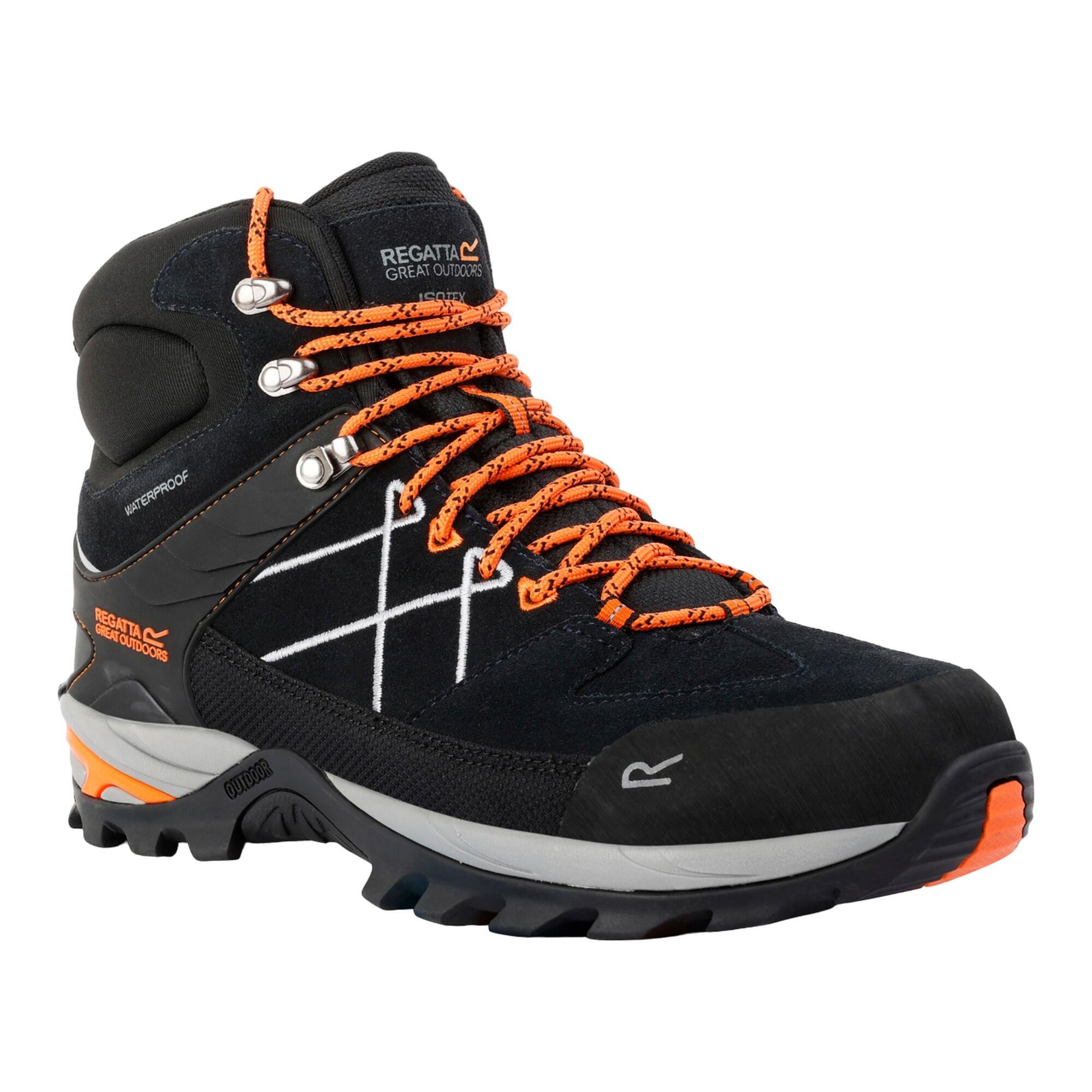 ash grey / fluo orange ppe