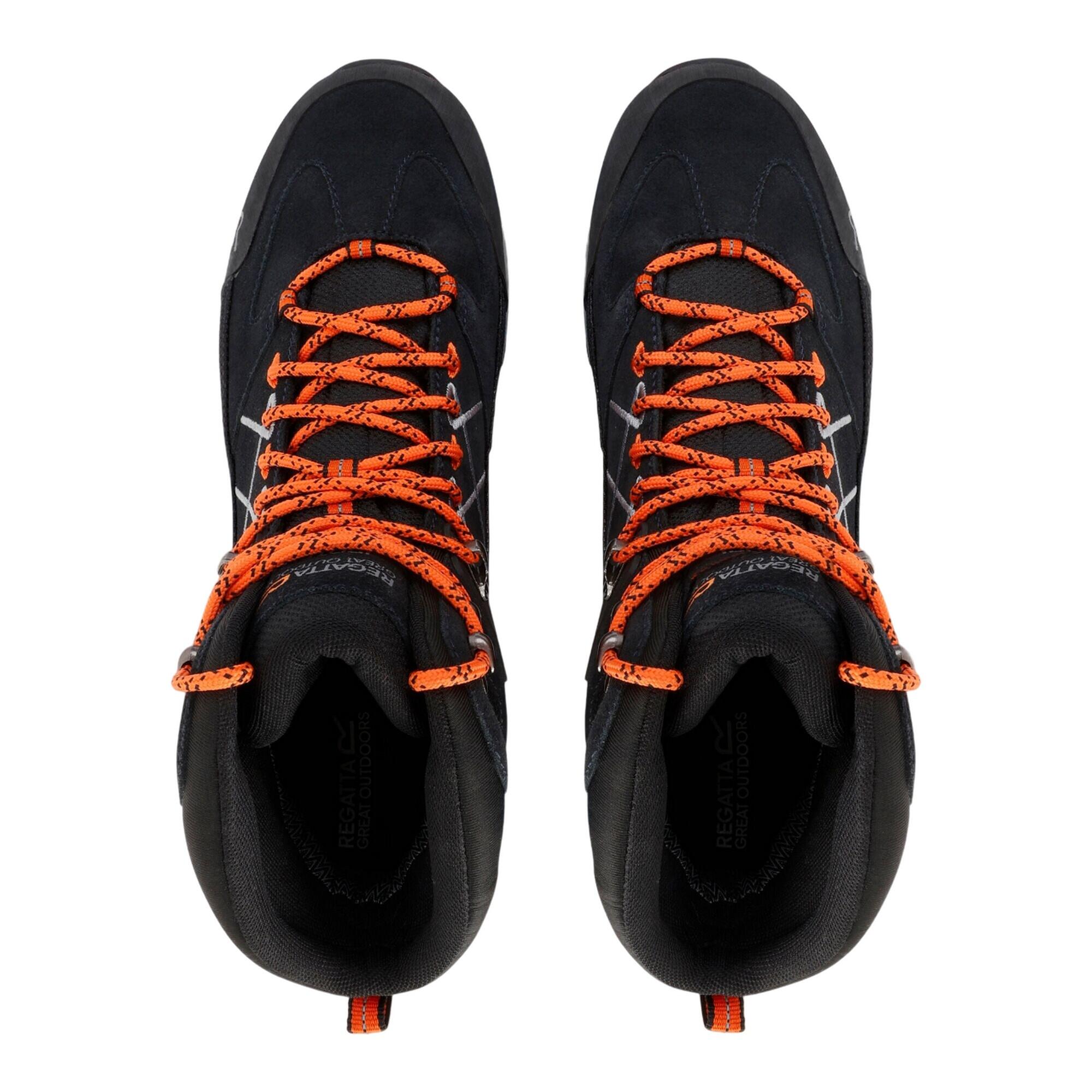 Bottines De Marche SAMARIS PRO Homme (Cendre / Orange Vif) 4/5
