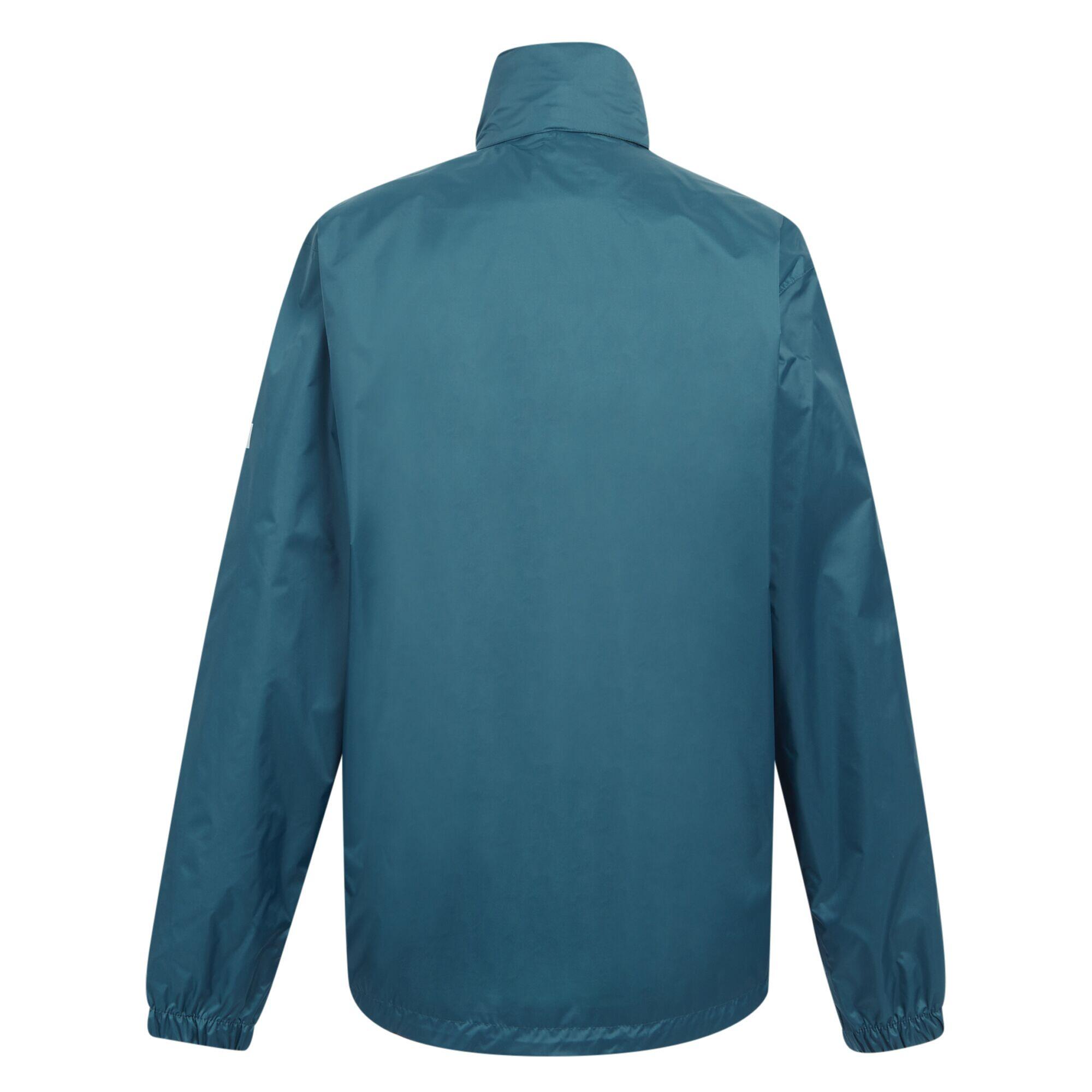 Heren Lyle IV Waterdicht Kappenjasje (Marokkaans Blauw/Citroen Kalk) 2/5