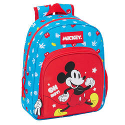 Mochila Escolar Mickey Mouse Clubhouse Fantastic Azul