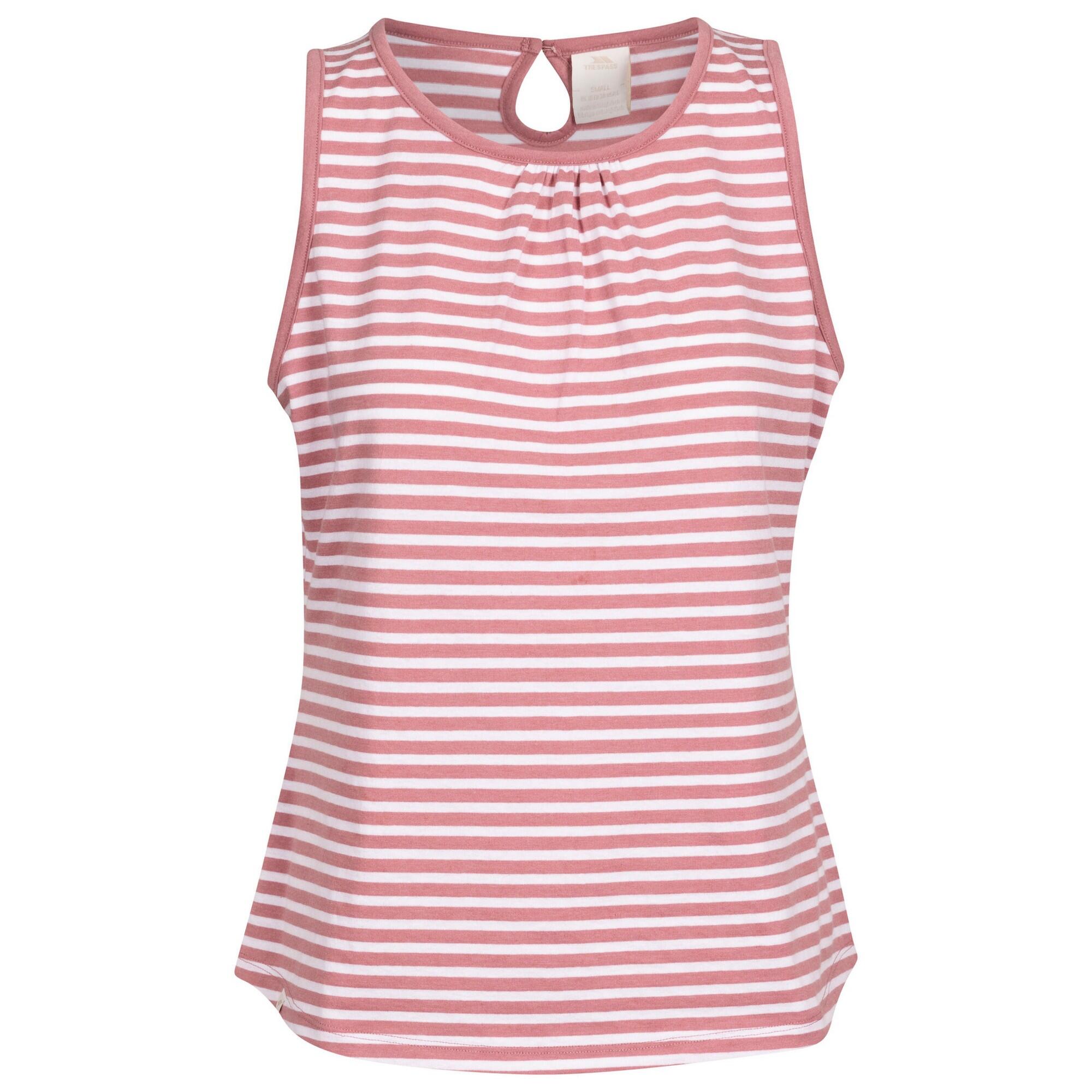 Trespass - Débardeur Motif/style À Rayures Kelly Femme (mûre Claire) - T-shirt Sans Manche - Violet - 42 M/l - Decathlon
