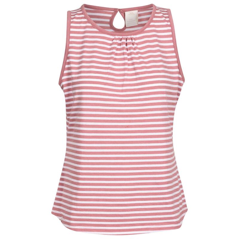 Dames Kelly Stripe Vest Top (Lichte moerbei)