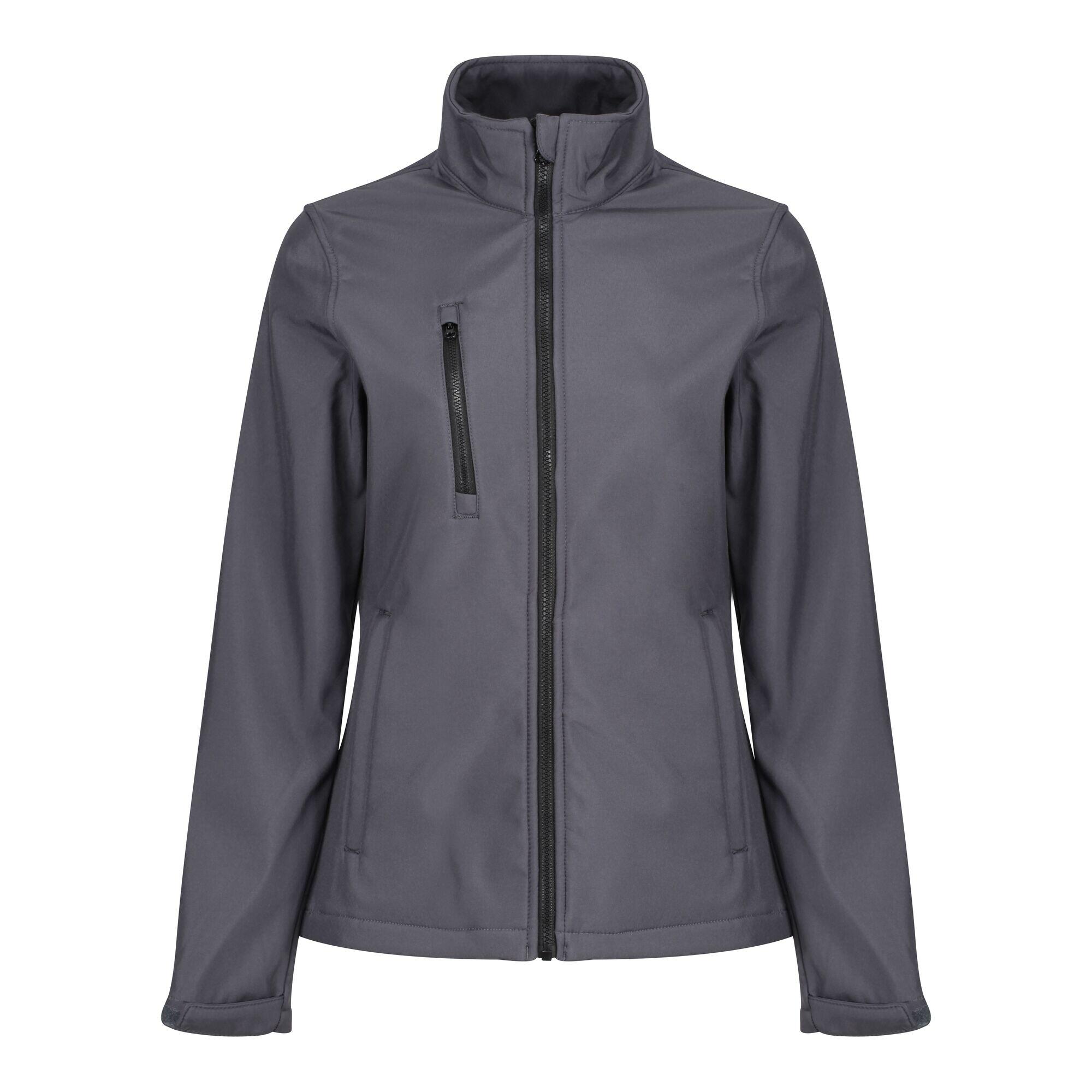REGATTA Womens/Ladies 3 Layer Membrane Soft Shell Jacket (Seal Grey/Black)