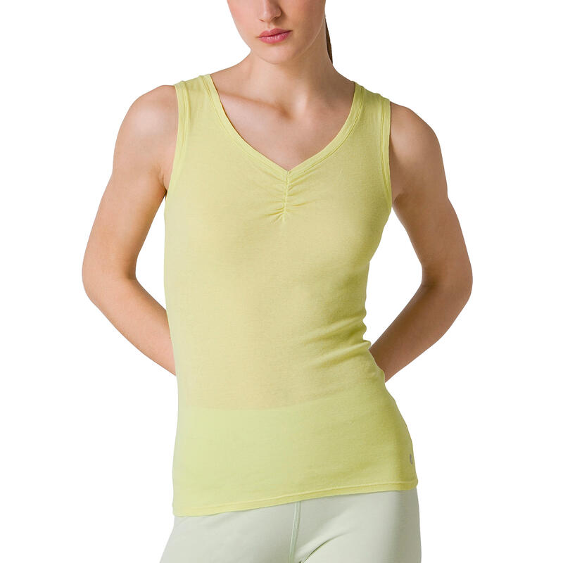 Deha Rib Tanktop Met V-Hals Vrouwen