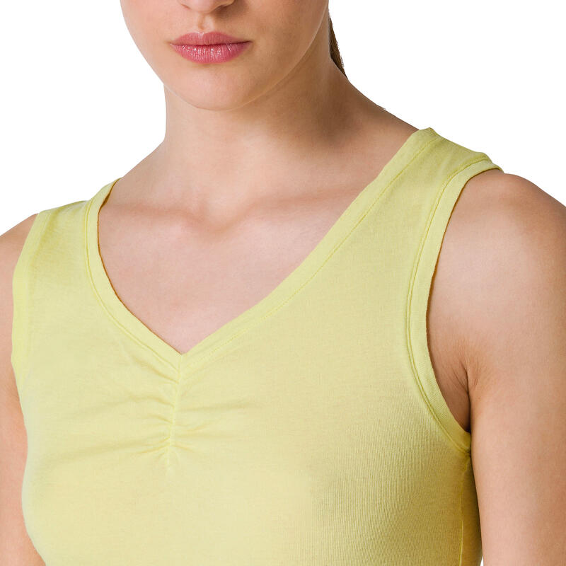 Deha Rib Tanktop Met V-Hals Vrouwen