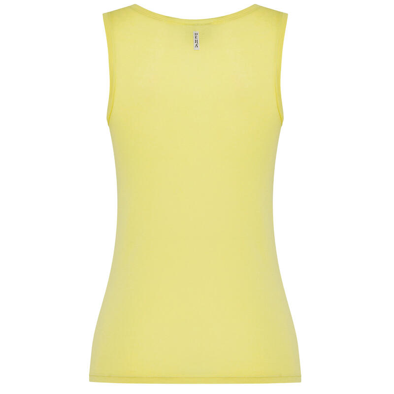 Canotta Deha Rib V-Neck Tank Top Donna