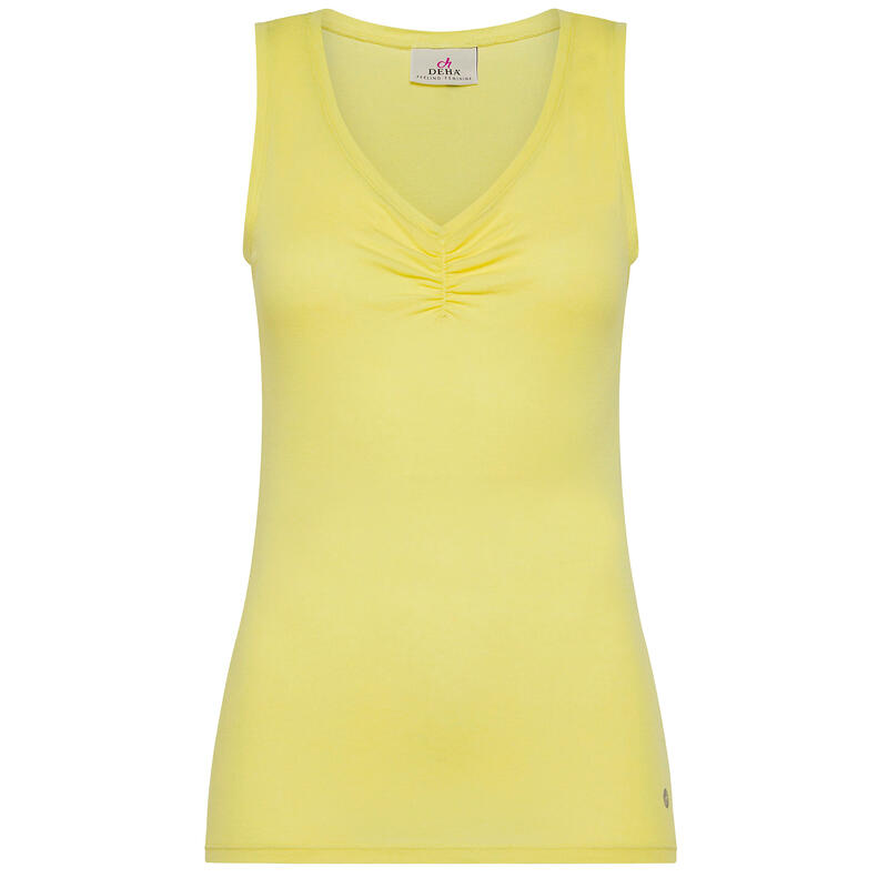 Deha Rib Tanktop Met V-Hals Vrouwen