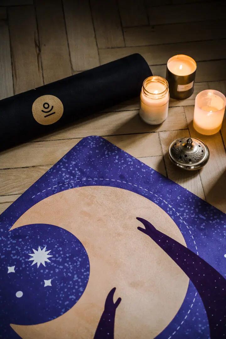 Mata do jogi Moonholi Cosmic Girl z antypoślizgową powierzchnią 2/7