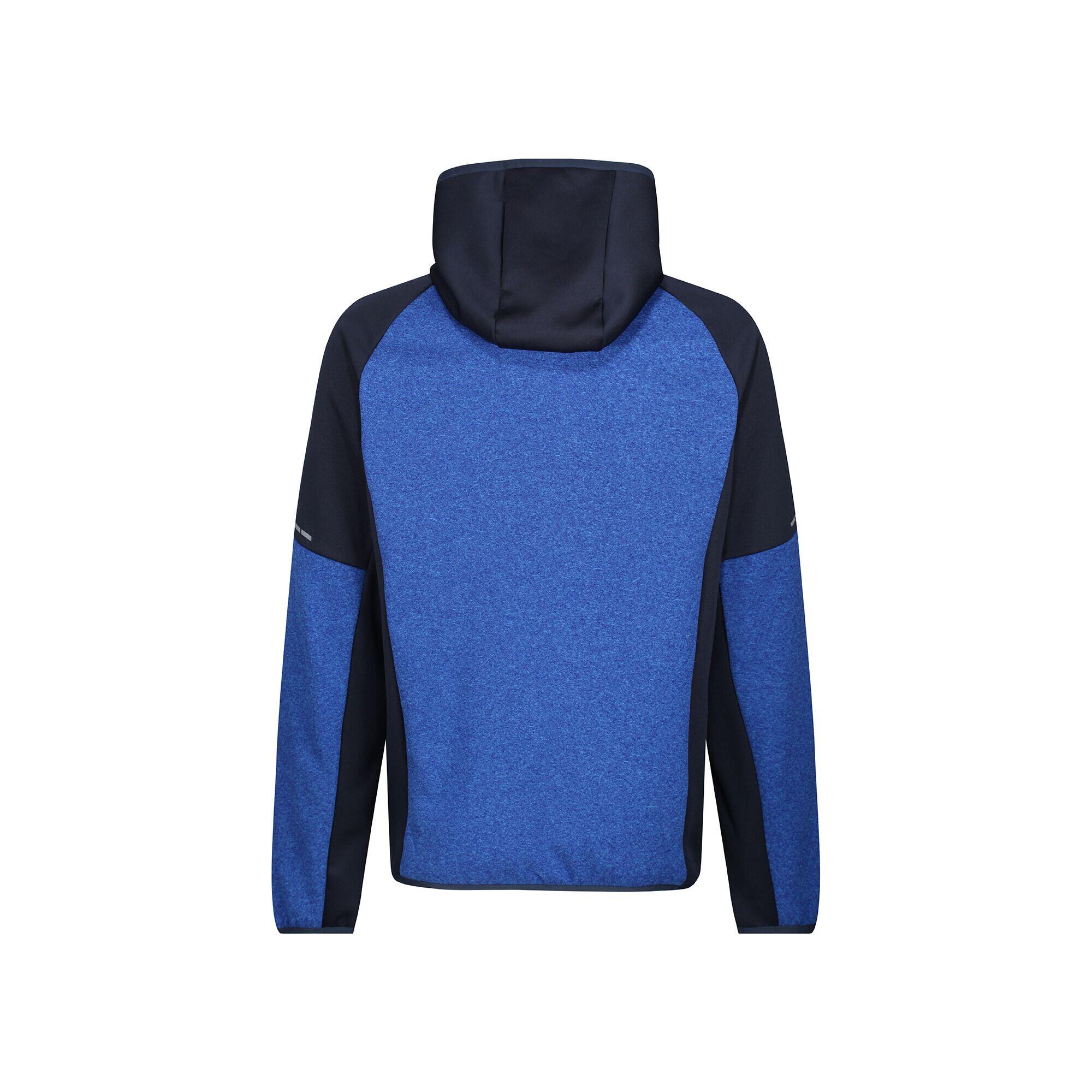 Mens Fleece Jacket (Oxford Blue/Navy) 2/5