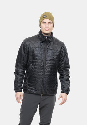 Outdoorjacke Røros Light schwarz Kompression isolierend multifunktional