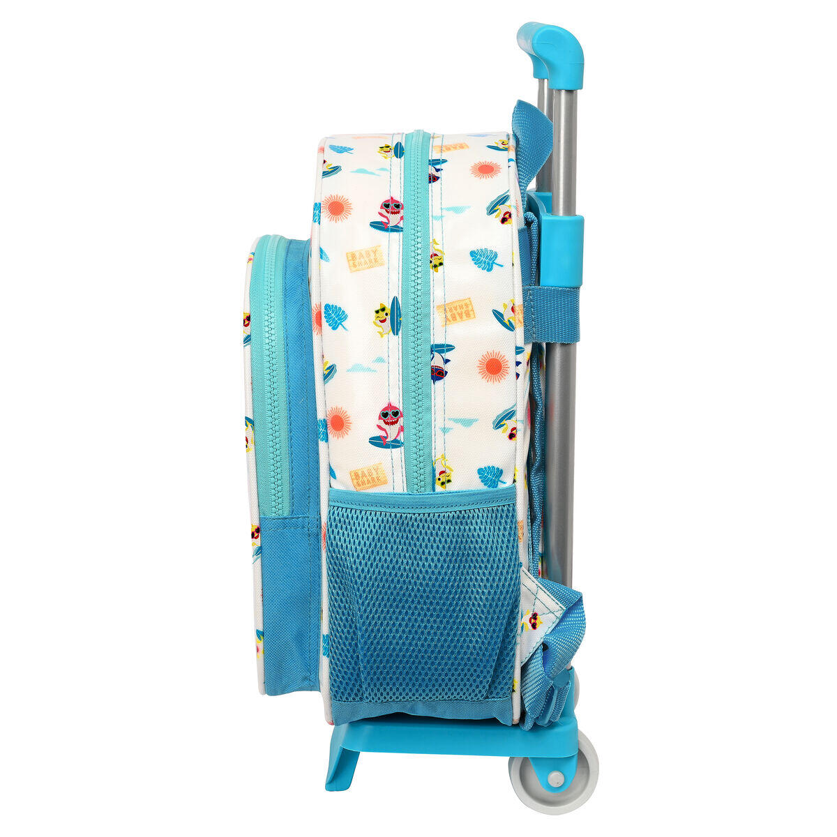 Cartable à roulettes Baby Shark Surfing Bleu 3/3