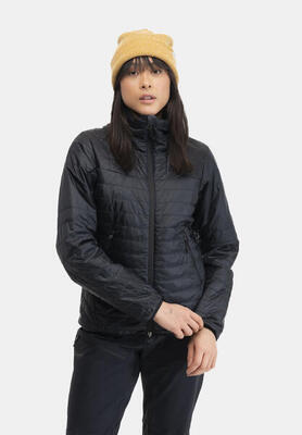 Outdoorjacke Røros Light schwarz Kompression isolierend multifunktional