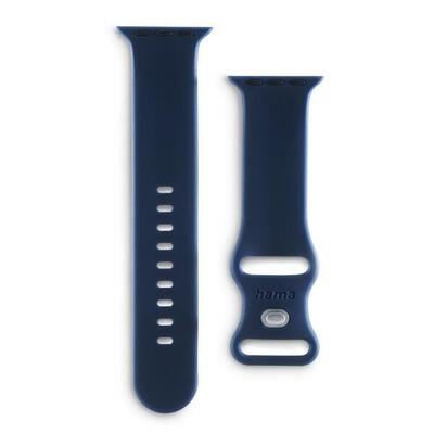 HAMA Armband Fantastic Feel für Apple Watch 42/44/45/49mm. Blau